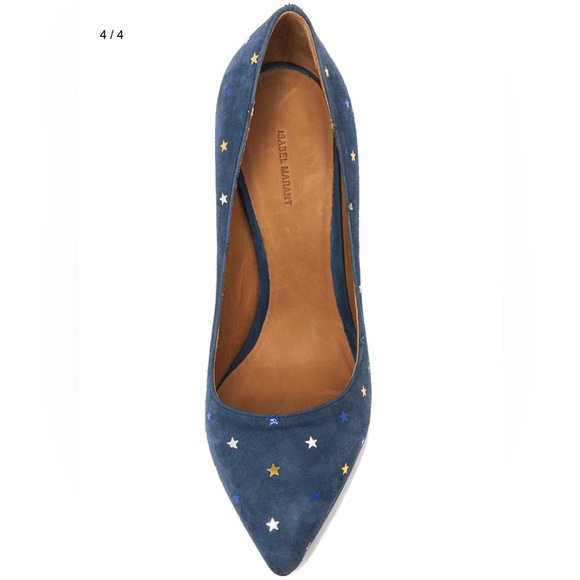 ISABEL MARANT Suede Star Pumps - Picture 4 of 16
